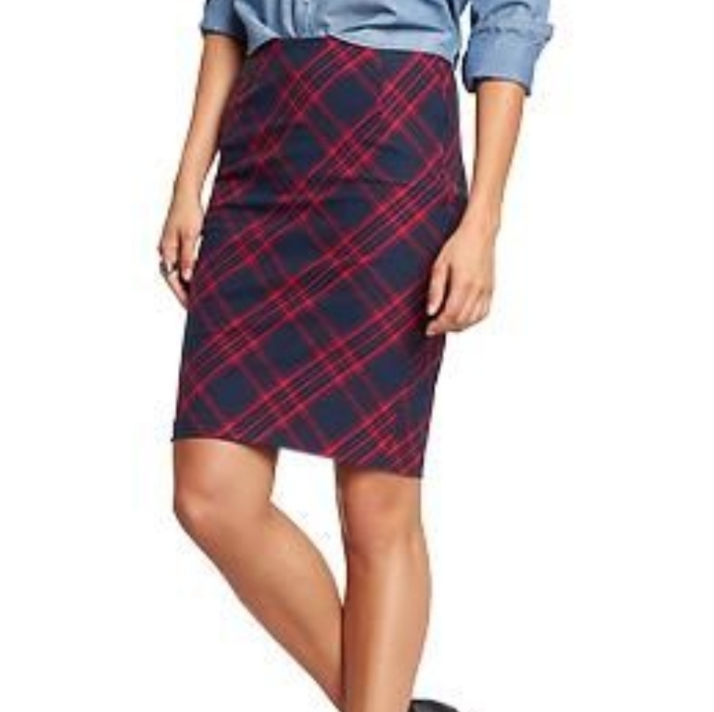 COPY - Plaid midi skirt